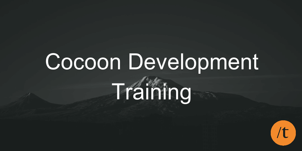 Cocoon Development Training