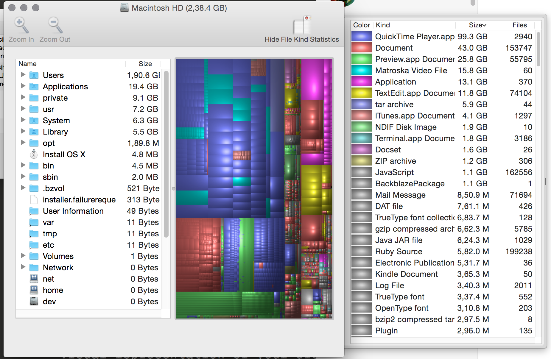 disk inventory x app