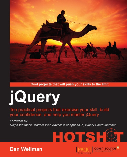jQuery Hotshots book cover