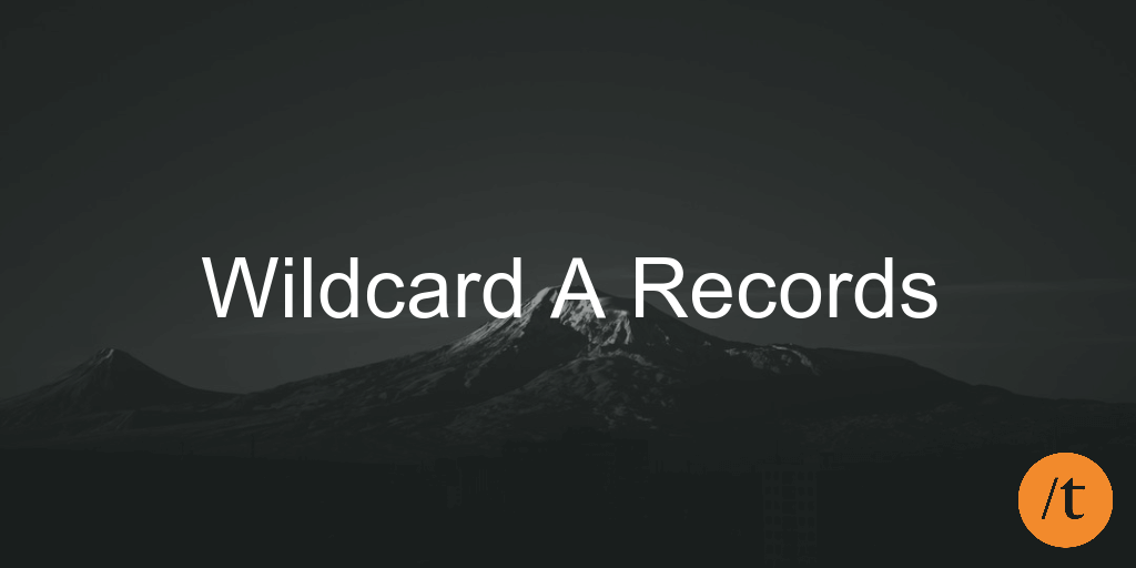 Wildcard A Records