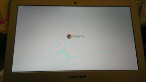 The Chromebook Bootup Screen